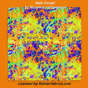 Into the Rainforest by Rosemary Stevenson - TAT 2-5 Days (Turn around time) - Order by 1/2 yard; Description of bases below